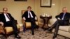 Помошникот државен секретар на САД за европски и евроазиски прашања Џејмс О'Брајан и високиот претставник во БиХ Кристијан Шмит, Сараево, 2 февруари 2024 година