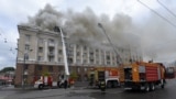 Пожежа у житловій п&#39;ятиповерхівці внаслідок російської атаки на Дніпро 19 квітня<br />
<br />
<br />
<br />
&nbsp;