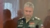 Russian Deputy Defense Minister Timur Ivanov appears in a Moscow court on April 24.