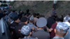 Armenia- Police clash with protesters near the Bagratashen boirder crossing, April 23, 2024.