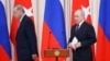 Владимир Путин и Реджеп Эрдоган после переговоров в Сочи. 4 сентября 2023 года