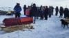 Похороны жителя Чукотки Михаила Кейвельвына, воевавшего в составе ЧВК "Вагнер"