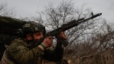 Український військовослужбовець поблизу міста Бахмут, Україна, 6 березня 2024 року