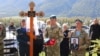 Похороны погибшего в Украине военнослужащего Рахима Ходжаназарова, село Чемал