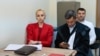 Deputata Marina Tauber și avocații săi la una dintre ședințele de judecată în dosarul finanțării ilegale a Partidului Șor.