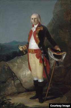 Генерал Хосе де Уррутия. Портрет работы Франсиско Гойя