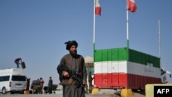 نقطه مرزی میان افغانستان و ایران 