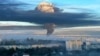 Дым после вероятной атаки беспилотника в аннексированном Севастополе, 29 апреля 2023 года