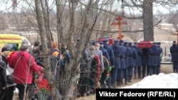 Похороны погибшего срочника в Петрозаводске
