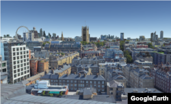 Сервис Google Earth помог обнаружить жилой комплекс Artillery Mansions