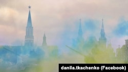 Так, по замыслу Данилы Ткаченко, должна была выглядеть Красная площадь 9 мая