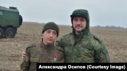 Осипов и Александр Штукерт, погибший в Украине