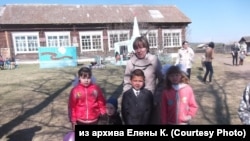 Школа в селе Усть-Карск в Забайкалье