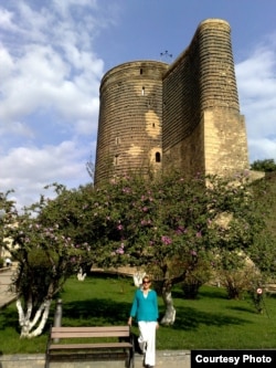 Девичья башня, негласный символ Баку. Фото А. Горянина
