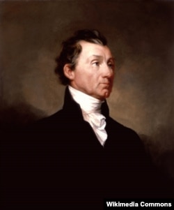 Джеймс Монро, пятый президент США. Портрет работы Сэмюэла Морзе. 1819