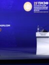 Владимир Путин и Касым-Жомарт Токаев на Петербургском экономическом форуме 17 июня 2022 года
