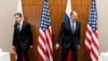 Встреча госсекретаря США Блинкена и главы МИД РФ Лаврова в Женеве. 21 января 2022 г.