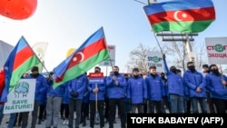 The Lachin Corridor has been blocked since mid-December by Azerbaijani protesters claiming to be environmental activists and seemingly acting with official Azerbaijani support. (file photo)