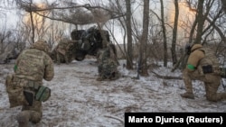 Атака украинской армии под Бахмутом