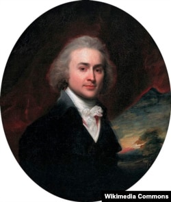 Джон Квинси Адамс в возрасте 29 лет. Портрет работы Джона Синглтона Копли. 1796