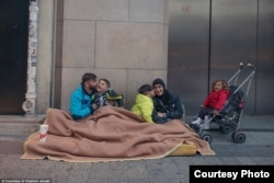 Сирийские беженцы во Франции