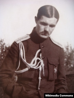Георгий Эльвенгрен в кирасирском мундире