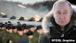 Путинская мобилизация (коллаж)