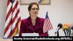 U.S. Ambassador to Ukraine Marie Yovanovitch held talks with Avakov in person on March 22, a meeting described by a Ukrainian spokesman as "great, as usual."