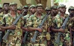 Военнослужащие армии Сенегала в Гамбии. 2019 год