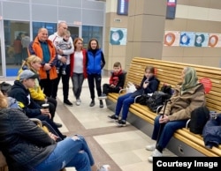 Последнее фото беженцев на вокзале Нижнего Новгорода