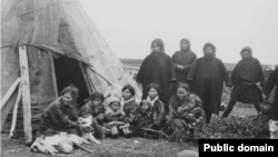 "Сибирские аборигены". Устье Енисея. 1913 г. Из архива Национального музея Норвегии