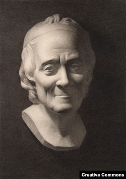 Скульптурный портрет Вольтера