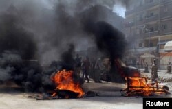 Столкновения членов организации "Братья-мусульмане" с полицией в Каире. 14 августа 2014 года