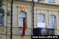Здание посольства КНР в Вильнюсе