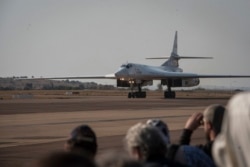 Визит группы стратегических бомбардировщиков Ту-160 ВКС России в ЮАР. 23 октября 2019 года