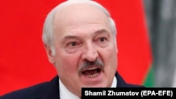 Александр Лукашенко на пресс-конференции 9 сентября 2021 г.