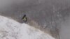 Магомед идет к горе. Снежный путь к метеостанции в Дагестане