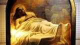 Карл Брюллов. "Христос во гробе". Фрагмент картины