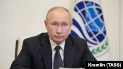 Путин на заседании глав государств - членов ШОС - 17 сентября 2021