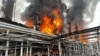 Тюмень: произошел крупный пожар на нефтеперерабатывающем заводе
