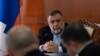 Nagorno-Karabakh - Ruben Vardanyan leads a cabinet meeting in Stepanakert on January 3, 2023.