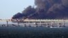 Пожар на Крымском мосту, 8 октября