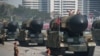 Новые северокорейские баллистические ракеты на параде в Пхеньяне. 15 апреля 2017 года