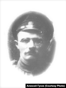 Иван Смирнов в армии. Томск. 1916 г.
