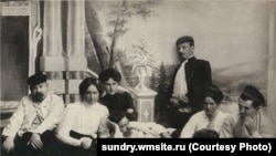Купеческая семья в Кузнецке