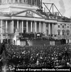 Первая инаугурация Линкольна. 4 марта 1861 года