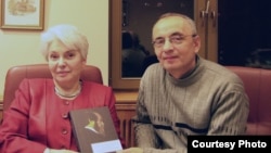 Наталия Солженицына и Игорь Топоров – внук Андриана Топорова