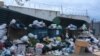 Переполненные мусорки в Новосибирске