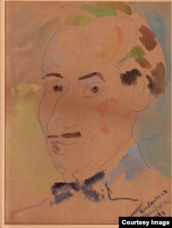 К. Терешкович, портрет А. Гингера, 1921