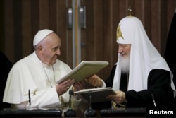 Встреча патриарха Кирилла и папы римского Франциска на Кубе, 2016 год